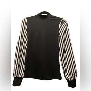 Striped Sleeve Shirt